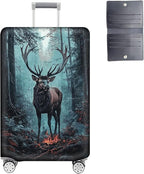 Luggage Cover Protector for 19-20 Inch Suitcases, TSA Approved Elastic Travel by Unknown