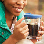 Tervis Clear & Colorful Tabletop Made in USA Double Walled Insulated Tumbler - Image 10
