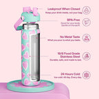 ENCOOL Valentine's Day Insulated Water Bottle - Image 2