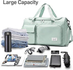 Suruid Travel Duffel Bag with Shoes Compartment Sports Gym Bag with Dry Wet - Image 4