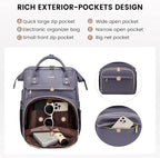 LOVEVOOK Leather Laptop Backpack - Image 4
