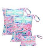 ALVABABY 3pcs Baby Cloth Diaper Wet/Dry Bags|Waterproof Reusable by ALVABABY