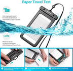 Waterproof Cell Phone Pouch : 4 Pack Float Clear Cell Holder Protector - Image 5
