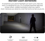 OLIGHT IMINI 2 EDC Rechargeable Keychain Flashlight, 50 Lumens Compact and - Image 8