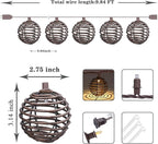 Vigdur Patio String Lights Outdoor, Connectable Indoor String Light - Image 3