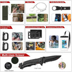 Survival Kit, Emergency Kit for Earthquake, Outdoor Adventure, Gifts for Men - Image 4