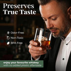 Vivocci Unbreakable Tritan Plastic 12.5 oz Whiskey & Double Old Fashioned Bar - Image 5