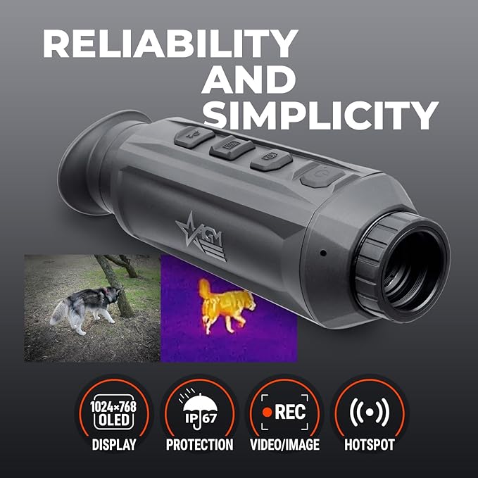 AGM Global Vision Taipan V2 Thermal Imaging monocular - Image 3