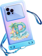 Personalized Initial Waterproof Phone Pouch Case by Unknown