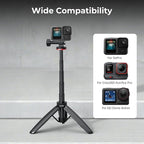 SMALLRIG Portable Action Camera Tripod in Carabiner Shape, 6.5-13.6in - Image 4