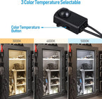 TORCHSTAR LED Safe Lighting Kit 3CCT, 12 Inch Linkable Light Bars, Motion Sensor - Image 2