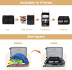 Surblue Hanging Shelves Travel Storage Bag Compression Packing Cube - Image 3