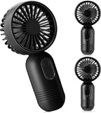 Rossesay 3 Pcs Mini Portable Fan Bulk Cute Handheld Lightweight Small Little by Rossesay
