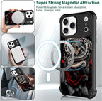for iPhone 17 Pro Max Case, for MagSafe Graphic Design for Girl Boy Soft - Image 4