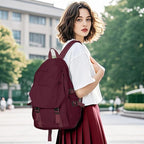 coowoz Lightweight School Bag Casual Daypack College Laptop Backpack - Image 3