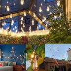 10Ft Outdoor String Lights Waterproof, Hanging Patio Lights - Image 7