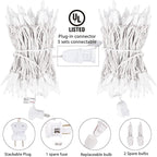 Brightown 50 Count Warm White Christmas Lights, Christmas Tree String Lights - Image 3
