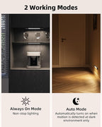 EZVALO Under Cabinet Lighting, Wireless Closet Lights, 30 LED Rechargeable - Image 3