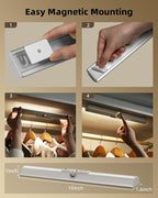 EZVALO 15-inch Motion Sensor Closet Light, 1800mAh Rechargeable - Image 7