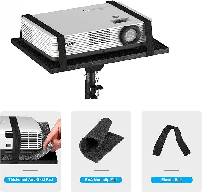 Projector Stand Tripod Adjustable, Laptop Height from 23.5 to 63.5 inches - Image 5