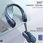 ASNUG Neck Fan, USB Rechargeable Personal Fan, 4000 mAh Battery Operated - Image 5