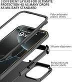 for iPhone 16 Pro Case Heavy Duty Protection Phone Case Cover - Image 3