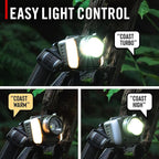 Coast FL97R Voice-Controlled 1200 Lumen Rechargeable LED Headlamp - Image 3