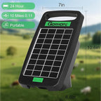 5 Miles Solar Electric Fence Charger, Output 0.11J Electric Fence Charger Solar - Image 4