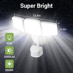 NOVOSTELLA Security Lights Motion Sensor, Dusk to Dawn 45W 5000lm 5000K - Image 5