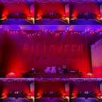 75.8 FT 200 LED Orange and Purple Halloween Tree Lights Indoor Outdoor - Image 4