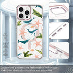 Case for iPhone 13 Pro, Sealife Whale Ocean Wildlife Clear Phone Case - Image 2