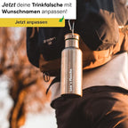 Blockhütte Insulated Custom Water Bottle 34 fl oz - Image 7