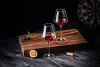 16-ounce Plastic Stem Wine Glasses, All Purpose Arcylic Glasses - Image 4