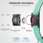 Upgrade AirTag Dog Collar, IP68 Waterproof Air Tag Dog Collar Holder, Reflective - Image 3