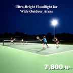 42000LM LED Parking Lot Light, 3 Pack 100W Stadium Light - Image 4