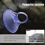 24 PCS Glass Strong Transparent Suction Cups, Windshield Sunshade Dovetail - Image 4