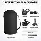 RAYMYLO One Gallon Water Bottle Insulated, Triple Walled Vacuum Stainless Steel - Image 6