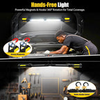 SYLSTAR Work Light for Mechanic, 2400LM LED, 4400mAh Rechargeable, Underhood - Image 5