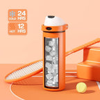 POWCAN 24 oz Steel Insulated Water Bottle: 2-in-1 Push-Button Spout & - Image 3
