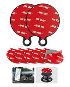 APPS2Car 3M Adhesive Pads-2pcs 70mm Round & 6pcs 35mm Round, 70mm Dashboard Pad by APPS2Car