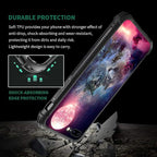 for iPhone 7 Plus/8 Plus Case, Star Two Wolfs Howling Pattern Graphic Design - Image 3