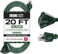 Iron Forge Cable 20ft Green Outdoor Extension Cord by IronForgeCable
