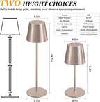 Kakanuo Cordless Table Lamp Rechargeable - Image 5