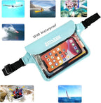 Waterproof Waist Pouch Dry Belt Bag Fanny Pack Keep Your Key Fob Wallet Kindle - Image 5