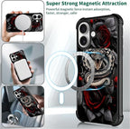for iPhone 17 Case, for MagSafe Graphic Design for Girl Boy Soft Silicone Hard - Image 5