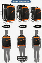 MATEIN Carry on Backpack for Airplanes, Expandable Travel Backpack Airline - Image 8