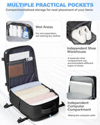 coowoz Travel Backpack Carry On - Image 4