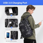 Kono Travel Laptop Backpack - Image 3