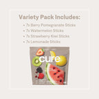 Cure Hydration | Plant-Based Electrolyte Drink Mix | No Added Sugar | FSA-HSA | - Image 3