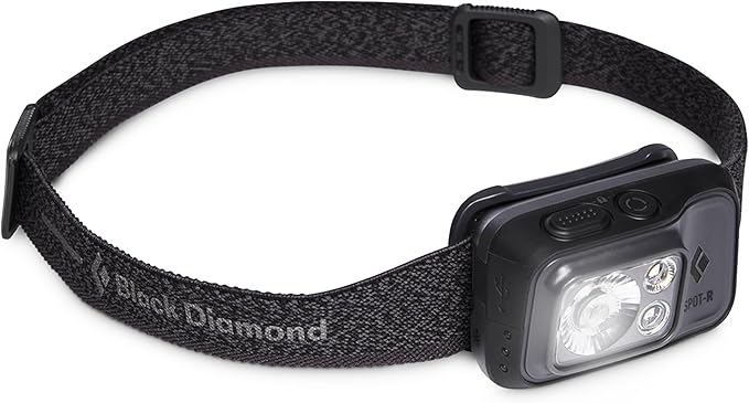 BLACK DIAMOND Spot 400-R Rechargeable Headlamp | 400 Lumens, Dimmable | by BlackDiamondEquipment